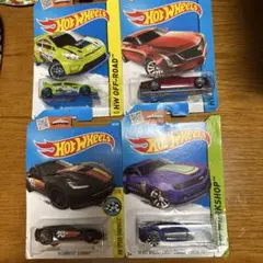 ホットウィール ミニカー 4台セット