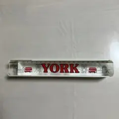 YORK お土産 筆箱 蓋は定規 可愛いイラスト