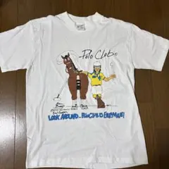 USA製　ヴィンテージ tシャツ ポロクラブ　未使用品　シングルステッチ