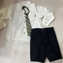 Moujonjon 110cm シャツ・ネクタイ・パンツセット