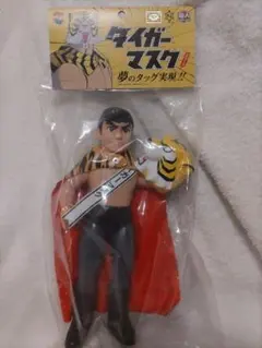 激レア■ 面取れ タイガーマスク (高岡拳太郎)ソフビ / 電人×中嶋製作所 激レア□ 面取れ タイガーマスク (高岡拳太郎)ソフビ / 電人