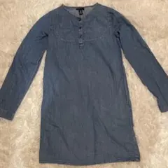 ギャップキッズ　GAP KIDS デニムワンピース　140cm