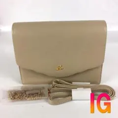 kitamura キタムラ 2way ショルダーバッグ ベージュ レディース