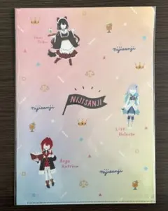 さんばか ゆるパレット A4クリアファイル 戌亥とこ アンジュ リゼ・ヘルエスタ