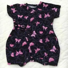 くろわっさんすべべ 甚平 蝶々 50 60