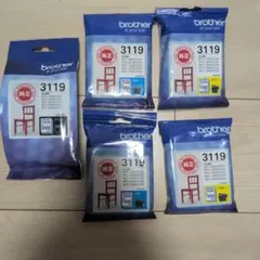 Brother 純正インクカートリッジ 3119 4色セット - メルカリ