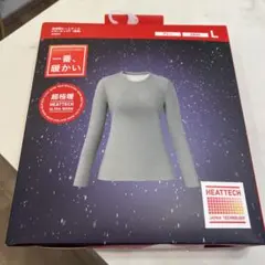 HEATTECH 超極暖 長袖シャツ L グレー
