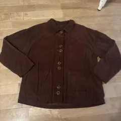 ジャケット　ブラウン　レトロ