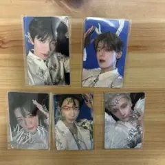 TXT Weverse JP Afterglow 5形態特典 トレカ5枚セット