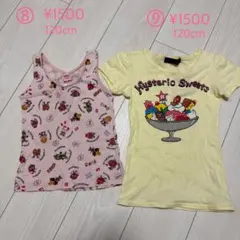 HYSTERIC MINI Tシャツ タンクトップ 2枚セット 120cmのサムネイル