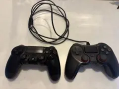 【ジャンク】PS4コントローラー SONY純正品 & 有線コントローラー