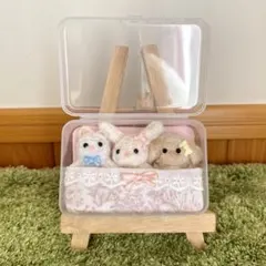 おでかけケース　お布団付き　持ち運び　収納　推し活　赤ちゃん　5cmぬい