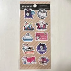 未開封　サンリオ　キャラクターズ　シール　ラベル風　ステッカー