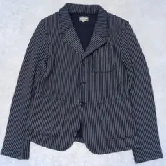 SHIPS ストライプ柄 メッシュ テーラードジャケット SHIPS ストライプ柄 メッシュ テーラードジャケット - メルカリ