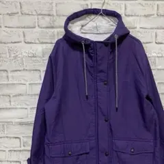 マウンテンパーカー中綿　パープルL アウトドア910