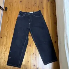 Polar Skate Co. BIG BOY デニムパンツ　黒白ステッチ