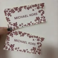 MICHAEL KORS シール　2枚セット