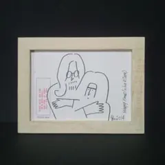 （真作）長場雄　シルクスクリーン　額装済 真作）長場雄シルクスクリーン額装済