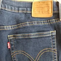 【Levi's】 ストレートデニム 27サイズ ダークブルー