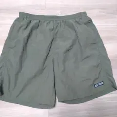 CAMP7 ナイロンショートパンツ カーキ Lサイズ　ハーフパンツ　海水浴　河原のサムネイル