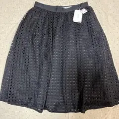 BODY DRESSING 黒スカートミモレ丈