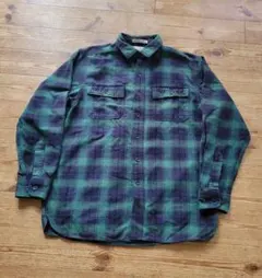 00's L.L.Bean シャモアクロスシャツ 表記M エルエルビーン