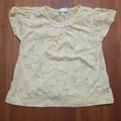 SIMPLE FREE イエロー Tシャツ 90