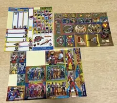 ゴーオンジャー　戦隊モノ　シール　付録　ステッカー　てれびくん　2008年　仮面のサムネイル