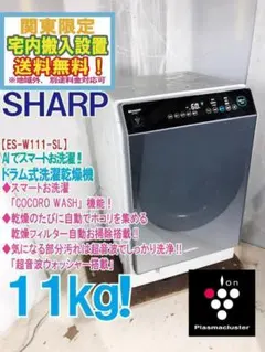 完全分解洗浄Sharpドラム式洗濯乾燥機 ES-U111-TL 11/6kg 完全分解洗浄Sharpドラム式洗濯乾燥機 ES-U111-TL 11/6kg - メルカリ