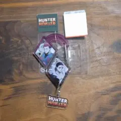 【最終値引き】HUNTERXHUNTER ヒソカ×クロロ カラビナ キーリング