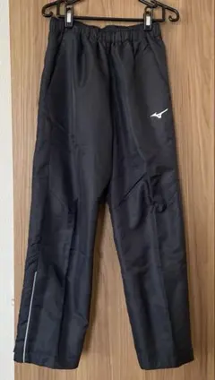 Mizuno ブラック ストレートジャージパンツ Sサイズ