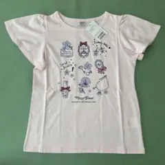 【新品タグ付き】メゾピアノ　１４０　メゾピアノジュニア　Tシャツ Ｓ　ピンク