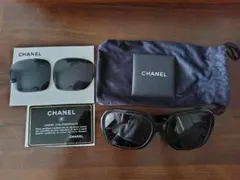 CHANEL マトラッセ サングラス　ブラック 5124のサムネイル