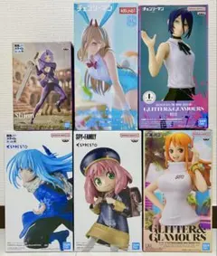 【 人気Anime フィギュア ６種６個セット 】まとめ売り◆◆◆◆◆◆
