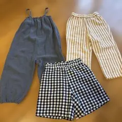 ★こどもビームス&アーバンリサーチ　110サイズ　サロペット＆パンツ３点セット★