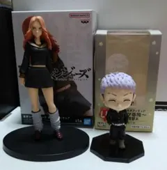 【値下げ！】東京リベンジャーズ 三ツ谷隆、柴柚葉アミューズフィギュアセット