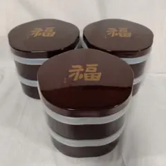 【新品】道場六三郎　ごのみ　2段　お重　お弁当箱　3点セット♪