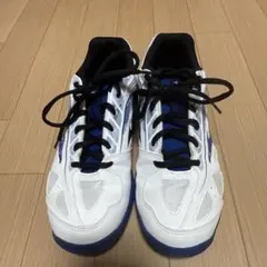 Mizuno テニスシューズ ホワイト/ブルー　 BREAK SHOT3