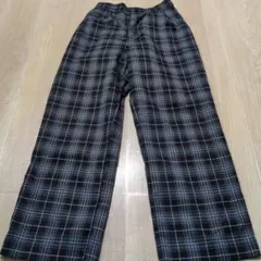 チェック柄カジュアルパンツ Honeys