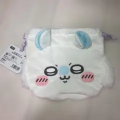 ［新品未使用］ちいかわ おかお巾着② モモンガ
