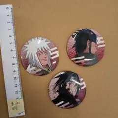 NARUTO ミナト班 缶バッジセット - メルカリ