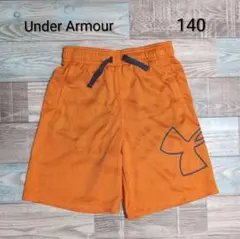 【新品】Under Armour アンダーアーマー ハーフパンツ 140 橙