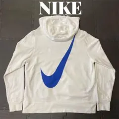 NIKE ナイキ　両面ロゴ　ビッグスウォッシュ　パーカー　オーバーサイズ
