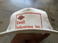 激レアプリント企業系トラッカーキャップ