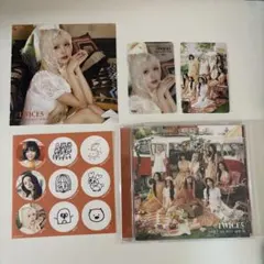 #twice5 通常盤 封入 CD 初回プレス タワレコ クリアトレカ オール