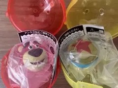 ピクサーキャラクター ファッションリング　ロイヤルクリア　２種セット