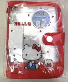 ペタコレクリアバインダー　シール帳　サンリオ　ハローキティ