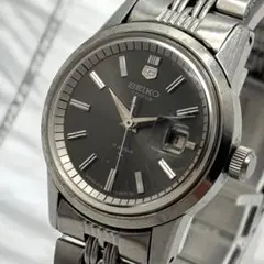 美品】稼働品 SEIKO5 DX グレー文字盤 純正ベルト パッキン交換 - メルカリ
