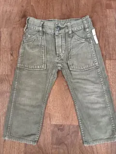 デニムダンガリー DENIM DUNGAREE パンツ 100 カーキのサムネイル
