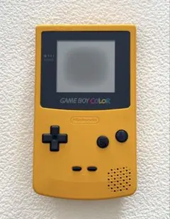 ⭐️任天堂　GAME BOY COLOR イエロー黄色　ジャンク品‼︎ ゲームボーイ